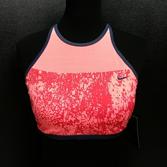 Nike Other - Nike swim wear halter high neck top Large